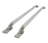 Westin 07-13 Chevy/GMC/Dodge/Ram/Ford/Toyota Silv/Sierra (5.5 ft Bed) Platinum Oval Bed Rails - SS thumbnail 7