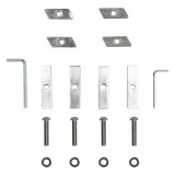 Westin 07-13 Chevy/GMC/Dodge/Ram/Ford/Toyota Silv/Sierra (5.5 ft Bed) Platinum Oval Bed Rails - SS thumbnail 8