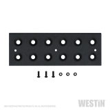 Westin Replacement service kit includes 11 inch die stamped step pad and fasteners - Black thumbnail 7