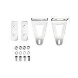 Westin HDX Grille Guard LED Light Bracket for 20 or 30 inch LED Bar - Stainless Steel thumbnail 1