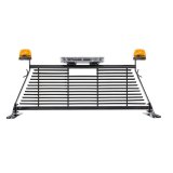 Westin 1999-2018 Chevrolet/Ford/GMC/Toyota Silverado/Sierra 1500/2500/3500 HD Headache Rack - Black thumbnail 9