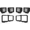 Westin Universal Light Kit for Outlaw Front Bumpers - Textured Black thumbnail 6