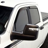 Westin 2009-2018 Dodge/Ram Crew Cab/Mega Cab In-Channel Wind Deflector 4pc - Smoke thumbnail 7