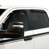 Westin 2009-2018 Dodge/Ram Crew Cab/Mega Cab In-Channel Wind Deflector 4pc - Smoke thumbnail 9