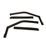 Westin 2015-2018 Ford F-150 SuperCrew In-Channel Wind Deflector 4pc - Smoke thumbnail 3