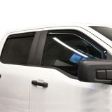 Westin 2015-2018 Ford F-150 SuperCrew In-Channel Wind Deflector 4pc - Smoke thumbnail 9