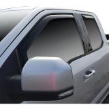 Westin 2015-2018 Ford F-150 SuperCab In-Channel Wind Deflector 4pc - Smoke thumbnail 7