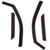 Westin 2007-2014 Chevy Silverado 2500/3500 Extended Cab In-Channel Wind Deflector 4pc - Smoke thumbnail 8