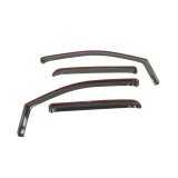 Westin 2015-2018 Chevrolet/GMC Colorado/Canyon Crew Cab In-Channel Wind Deflector 4pc - Smoke thumbnail 2