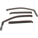 Westin 2015-2018 Chevrolet/GMC Colorado/Canyon Crew Cab In-Channel Wind Deflector 4pc - Smoke thumbnail 4