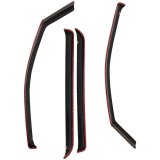 Westin 02-06 Cadillac/Chevy/GMC Escalade ESV/EXT/Avalanche In-Channel Wind Deflector 4pc -Smoke thumbnail 6