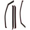 Westin 02-06 Cadillac/Chevy/GMC Escalade ESV/EXT/Avalanche In-Channel Wind Deflector 4pc -Smoke thumbnail 7