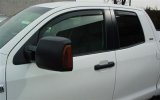 Westin 2007-2018 Toyota Tundra Double Cab In-Channel Wind Deflector 4pc - Smoke thumbnail 3
