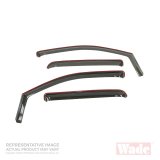 Westin 2007-2018 Toyota Tundra Double Cab In-Channel Wind Deflector 4pc - Smoke thumbnail 5