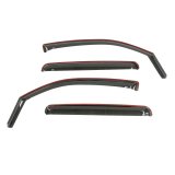 Westin 2016-2018 Toyota Tacoma Double Cab 4dr In-Channel Wind Deflector 4pc - Smoke thumbnail 3