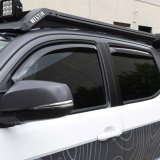 Westin 2016-2018 Toyota Tacoma Double Cab 4dr In-Channel Wind Deflector 4pc - Smoke thumbnail 5