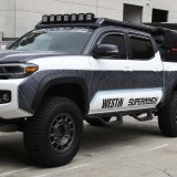 Westin 2016-2018 Toyota Tacoma Double Cab 4dr In-Channel Wind Deflector 4pc - Smoke thumbnail 8
