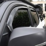 Westin 2016-2018 Toyota Tacoma Double Cab 4dr In-Channel Wind Deflector 4pc - Smoke thumbnail 9