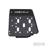 Westin/Snyper 07-17 Jeep Wrangler Transfer Case Skid Plate - Textured Black thumbnail 2