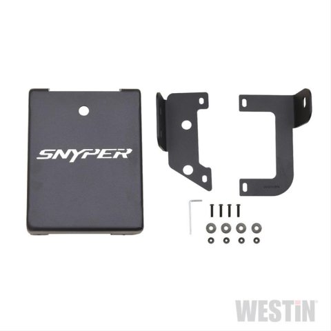 Westin/Snyper 07-17 Jeep Wrangler Evap Canister Skid Plate - Textured Black thumbnail 1