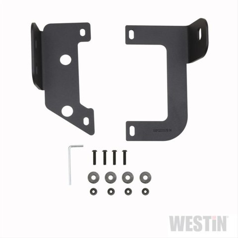 Westin/Snyper 07-17 Jeep Wrangler Evap Canister Skid Plate - Textured Black thumbnail 2
