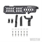 Westin 07-17 Jeep Wrangler Unlimited Gas Tank Skid Plate - Textured Black thumbnail 2