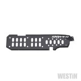Westin 07-17 Jeep Wrangler Unlimited Gas Tank Skid Plate - Textured Black thumbnail 4