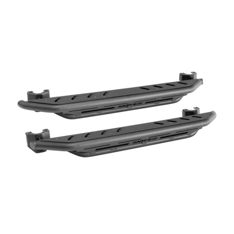 Westin/Snyper 07-17 Jeep Wrangler Triple Tube Rock Rail Steps - Textured Black thumbnail 8