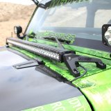 Westin/Snyper 07-17 Jeep Wrangler Snyper LED Cowl Mount - Textured Black thumbnail 9