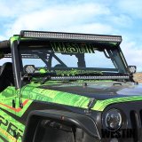 Westin/Snyper 07-17 Jeep Wrangler Snyper Pillar LED Light Mount - Textured Black thumbnail 1