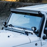 Westin/Snyper 07-17 Jeep Wrangler Snyper Pillar LED Light Mount - Textured Black thumbnail 9