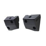 Westin/Snyper 07-17 Jeep Wrangler Snyper Lower Pillar Mounts - Textured Black thumbnail 3