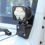 Westin/Snyper 07-17 Jeep Wrangler Snyper Lower Pillar Mounts - Textured Black thumbnail 8