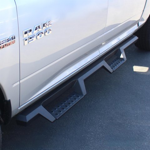 Westin/HDX 09-18 Dodge/Ram 1500 Crew Cab / 25/3500 Crew Drop Nerf Step Bars - Textured Black thumbnail 3