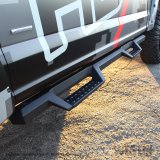 Westin/HDX 17-18 Ford F-150 SuperCrew Drop Nerf Step Bars - Textured Black thumbnail 2