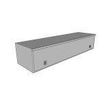 Westin/Brute HD Top Sider 13in x 72in w/flip up Door - Aluminum thumbnail 7