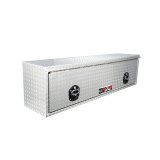 Westin/Brute High Cap HD Top Sider 16in x 72in w/flip up Door - Aluminum thumbnail 3