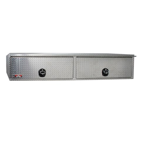 Westin/Brute HD Top Sider 13in x 88in w/flip up Doors - Aluminum thumbnail 4