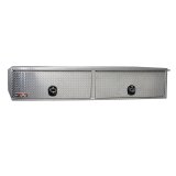 Westin/Brute High Cap HD Top Sider 16in x 88in w/flip up Doors - Aluminum thumbnail 3