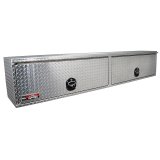 Westin/Brute High Cap HD Top Sider 16in x 96in w/flip up Doors - Aluminum thumbnail 3