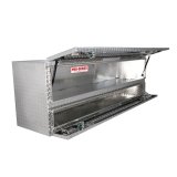 Westin/Brute High Cap 72in Stake Bed Contractor TopSider w/ Doors - Aluminum thumbnail 3