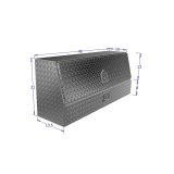 Westin/Brute Contractor TopSider 48in w/ Drawers & Doors - Aluminum thumbnail 7