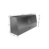 Westin/Brute Contractor TopSider 48in w/ Drawers & Doors - Aluminum thumbnail 8