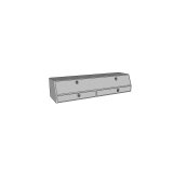Westin/Brute Contractor TopSider 72in w/ Drawers & Doors - Aluminum thumbnail 8