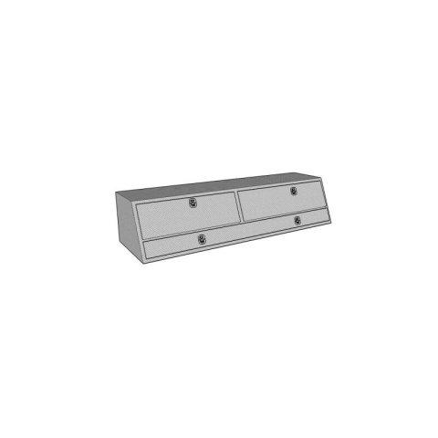 Westin/Brute Contractor TopSider 88in w/ Doors - Aluminum thumbnail 8