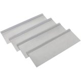 Westin/Brute 9in x 15in tray w/ 4 Silver Aluminum Dividers - Yellow thumbnail 3