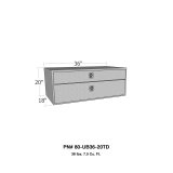 Westin/Brute UnderBody 36in x 20in w/ Top Drawer - Aluminum thumbnail 8