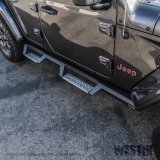 Westin/HDX 2018 Jeep Wrangler JL Unlimited Drop Nerf Step Bars - Textured Black thumbnail 9