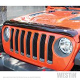 Westin 2018 Jeep Wrangler JL Platinum Bug Shield - Smoke thumbnail 2