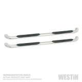 Westin 2019 Chevrolet Silverado/Sierra 1500 Crew Cab Platinum 4 Oval Nerf Step Bars - SS thumbnail 1